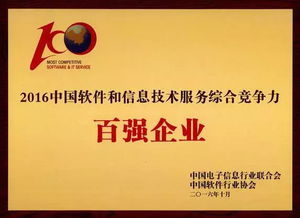 神州泰岳榮登中國軟件和信息技術(shù)服務(wù)競爭力百強(qiáng)榜單，彰顯卓越服務(wù)實力